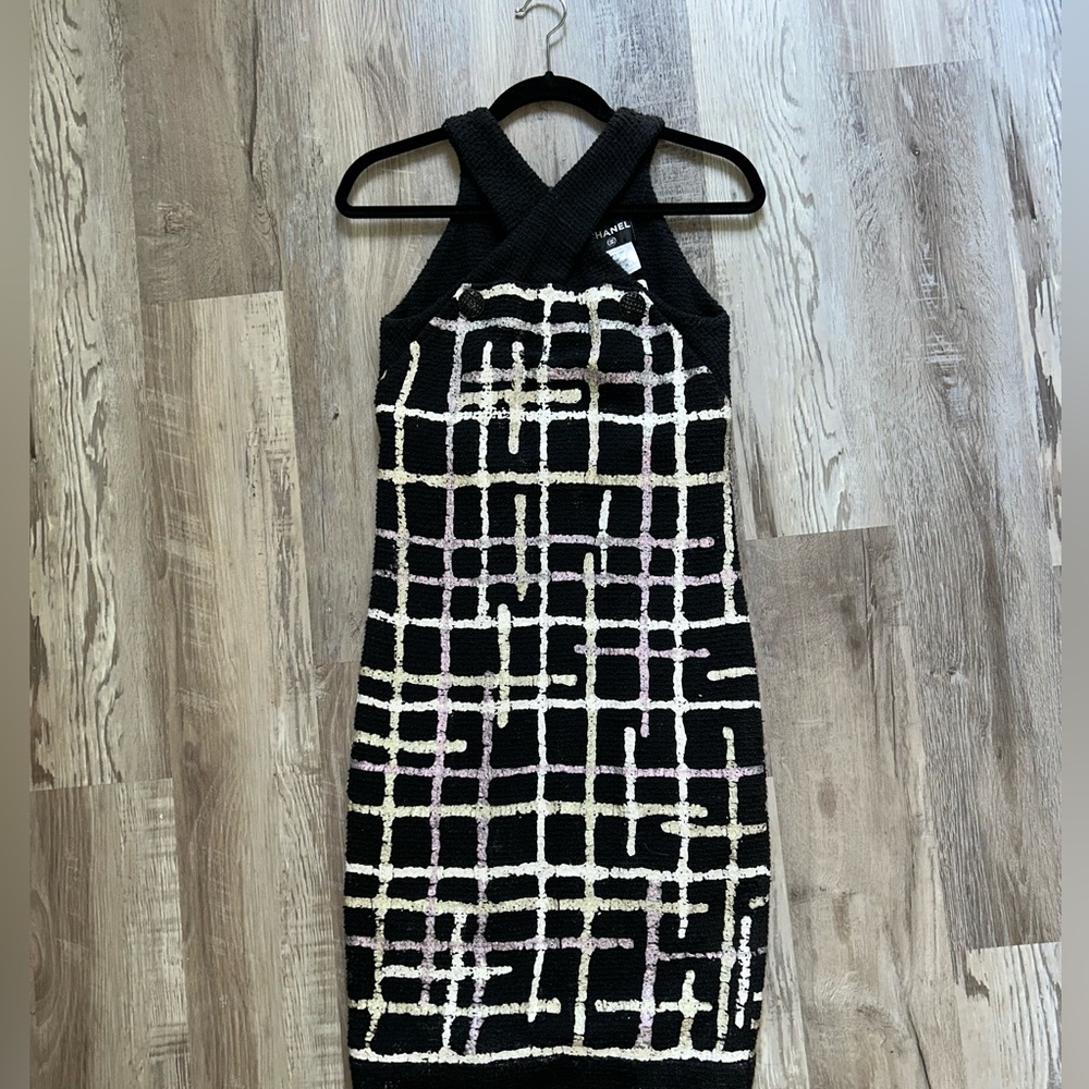 Chanel Spring 2009 ready to wear collection, black plaid - Picture 2 of 6